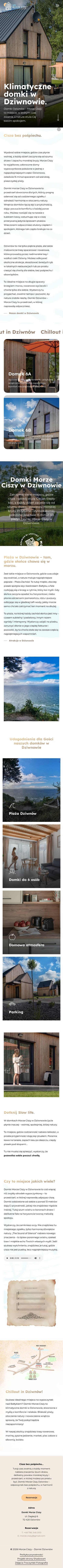 morzeciszy.pl — widok mobilny
