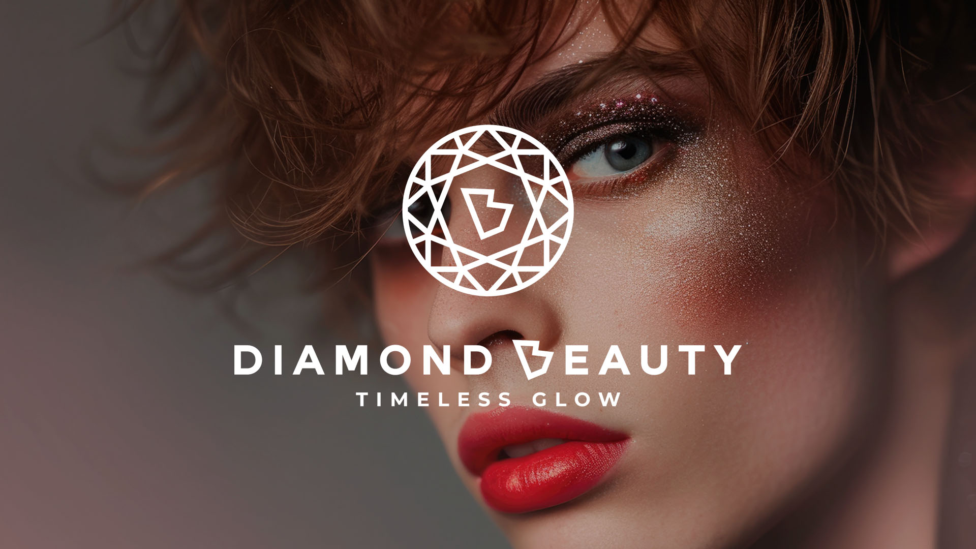 Logo Diamond Beauty. Branding Beauty. Logo Zachodniopomorskie