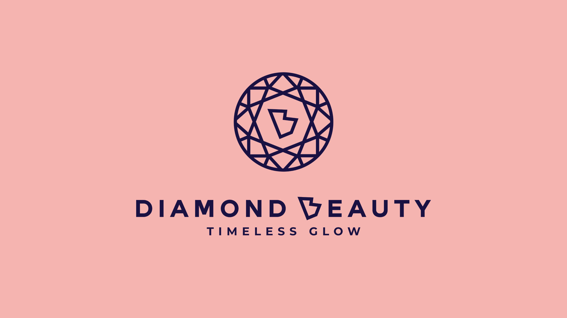 Logo Diamond Beauty. Branding Beauty. Logo Zachodniopomorskie