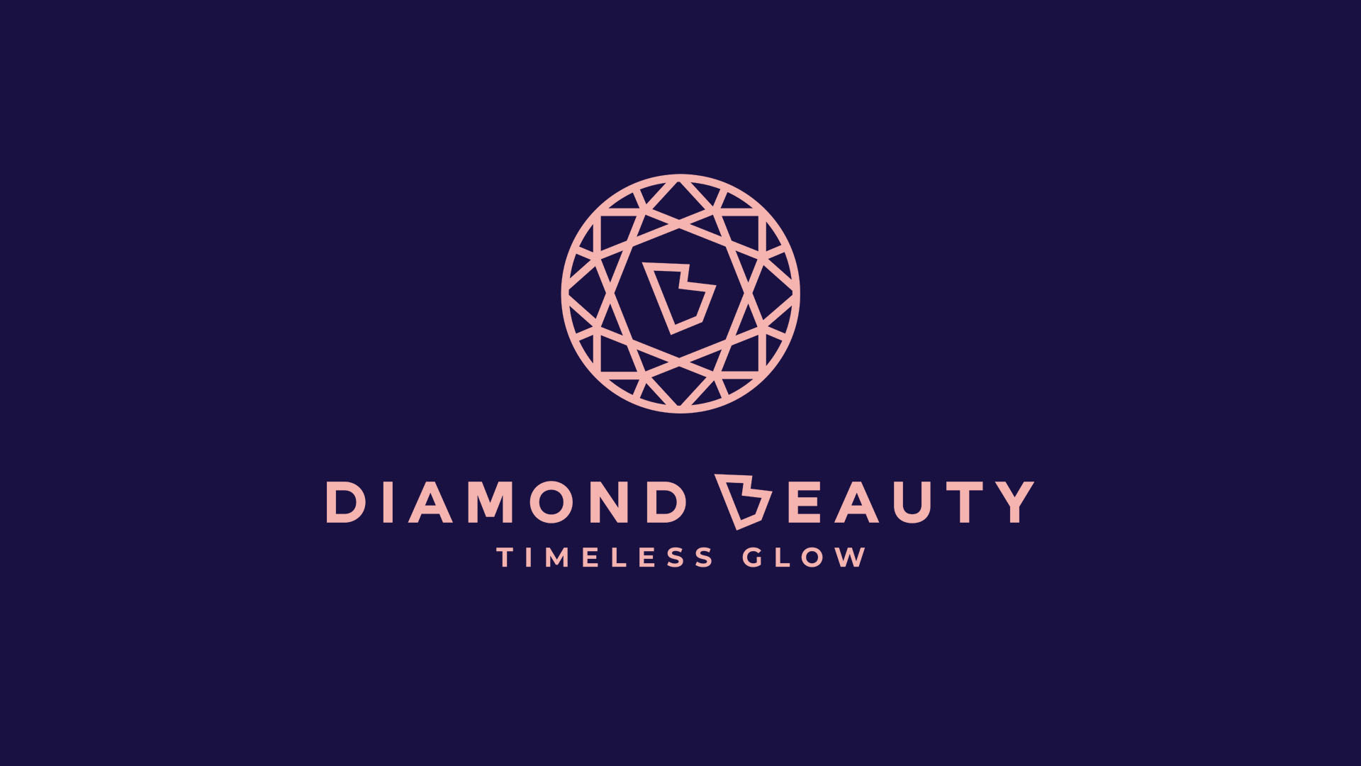 Logo Diamond Beauty. Branding Beauty. Logo Zachodniopomorskie