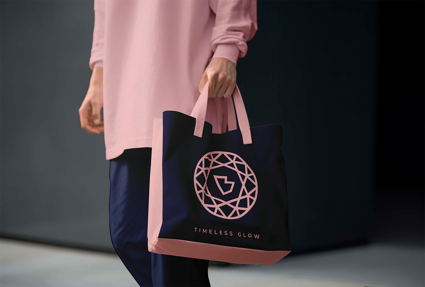 Torba Diamond Beauty. Branding Beauty. Logo Beauty