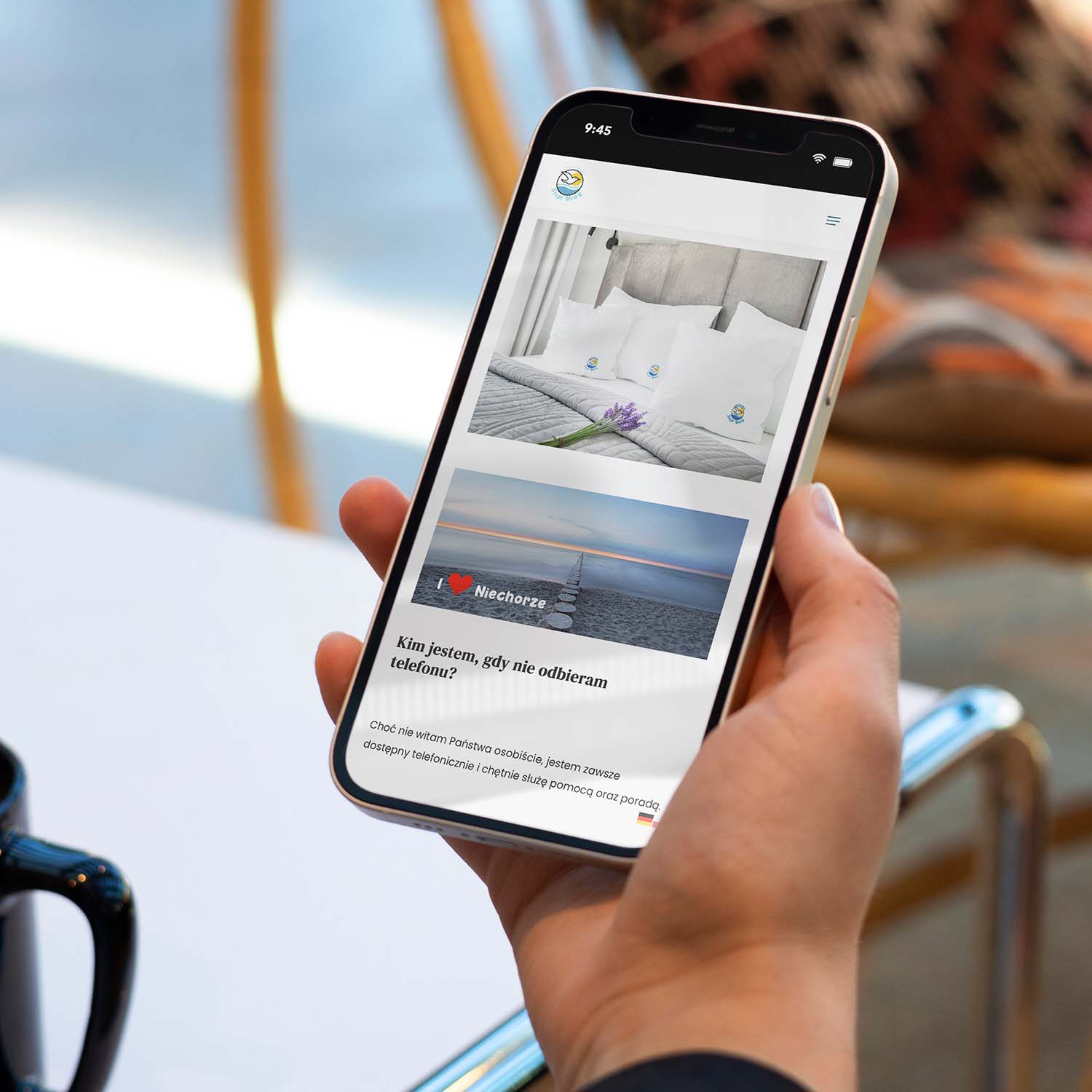 Strona internetowa - Apartament Szept Mewy Niechorze